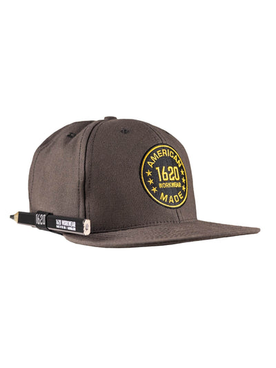 1620 NYCO Shop Hat Accessories 1620 Workwear, Inc Granite Roundel