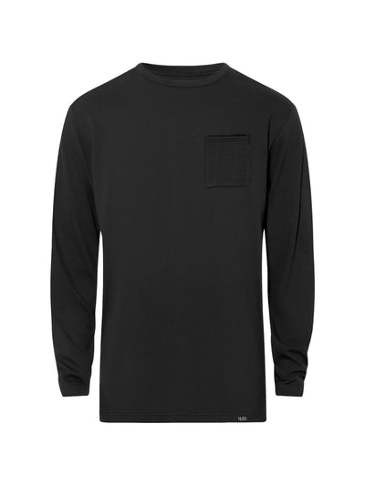 Heavyweight NYCO Long Sleeve Pocket T-Shirt Shirts 1620 Workwear, Inc Meteorite Small