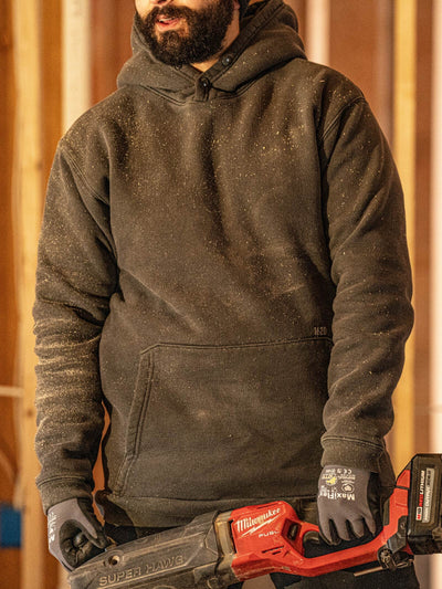 Basic Work Hoodie Sweatshirts 1620 workwear Black Small