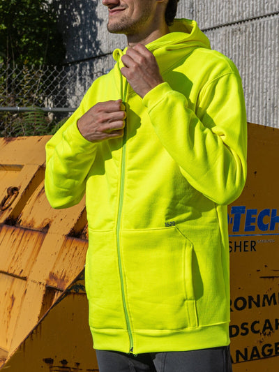 Foundation Full Zip Hoodie Sweatshirts 1620 Workwear, Inc Hunter Green Small
