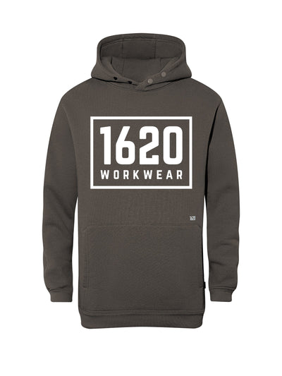 Box Logo Work Hoodie Sweatshirts 1620 workwear Granite Small