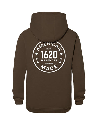 Roundel Work Hoodie Sweatshirts 1620 workwear Dermitasse Small