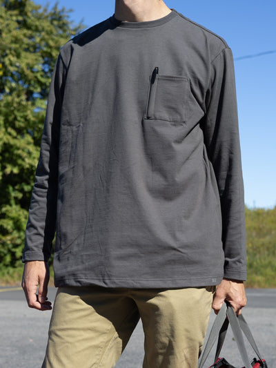 Heavyweight NYCO Long Sleeve Pocket T-Shirt Shirts 1620 Workwear, Inc