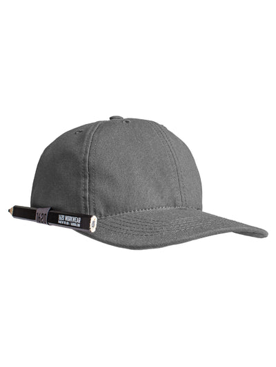 Unstructured Strap-Back Hat Accessories 1620 Workwear, Inc Charcoal