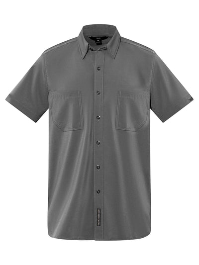Short Sleeve Work Shirt Shirts 1620 workwear Charcoal Small